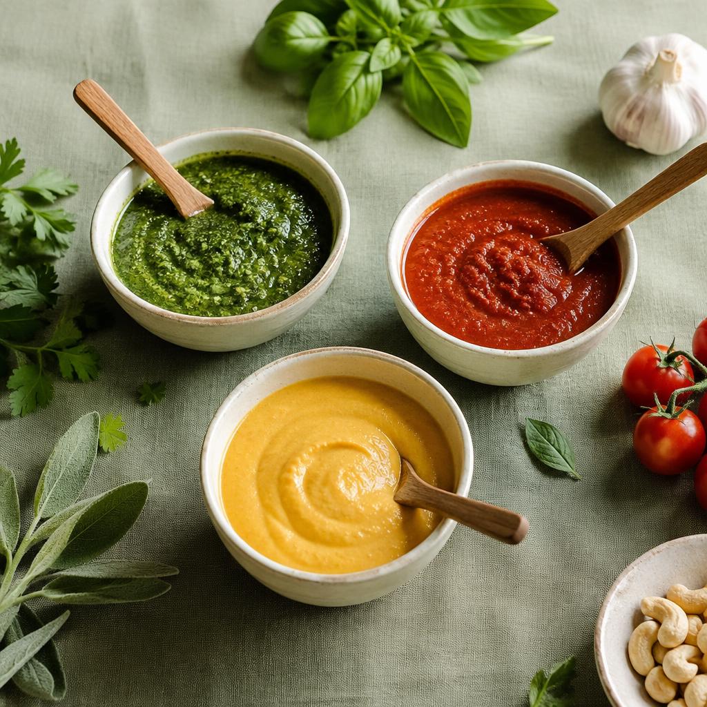 Capa ilustrativa do brinde 30 Molhos Veganos para Transformar suas Receitas