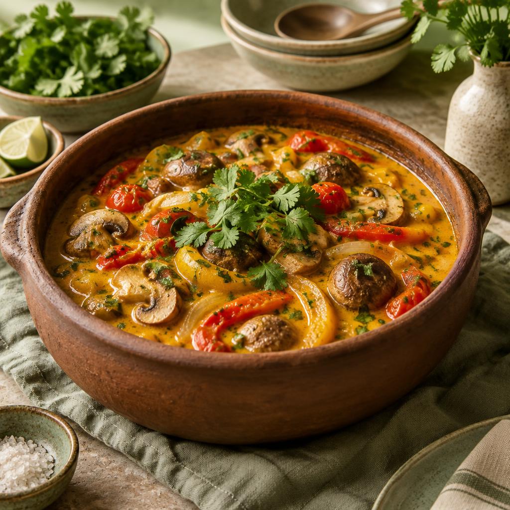 Imagem ilustrativa para Moqueca de Cogumelos com Legumes
